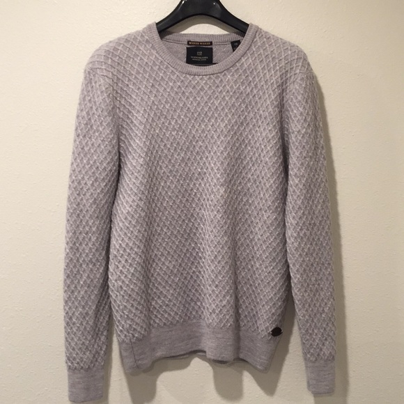 Scotch & Soda Other - Scotch & Soda wool Wicked crewneck sweater